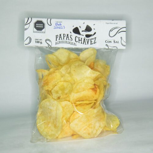 Papas fritas Chavéz naturales 100g